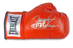 Manny Pacquiao Autographed Everlast Glove w/ "Pac-Man" Inscription