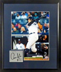 New York Yankees Aaron Judge Framed Photograph (Engraved Series)