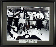 Load image into Gallery viewer, Muhammad Ali vs. The Beatles Framed Photograph (Engraved Series)
