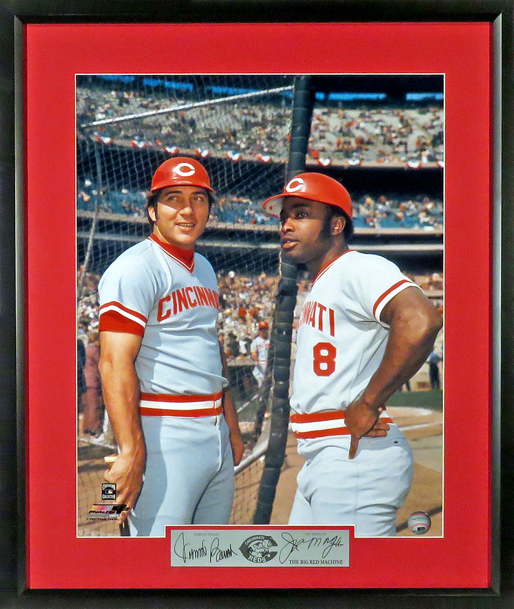 Cincinnati Reds Johnny Bench  & Joe Morgan 