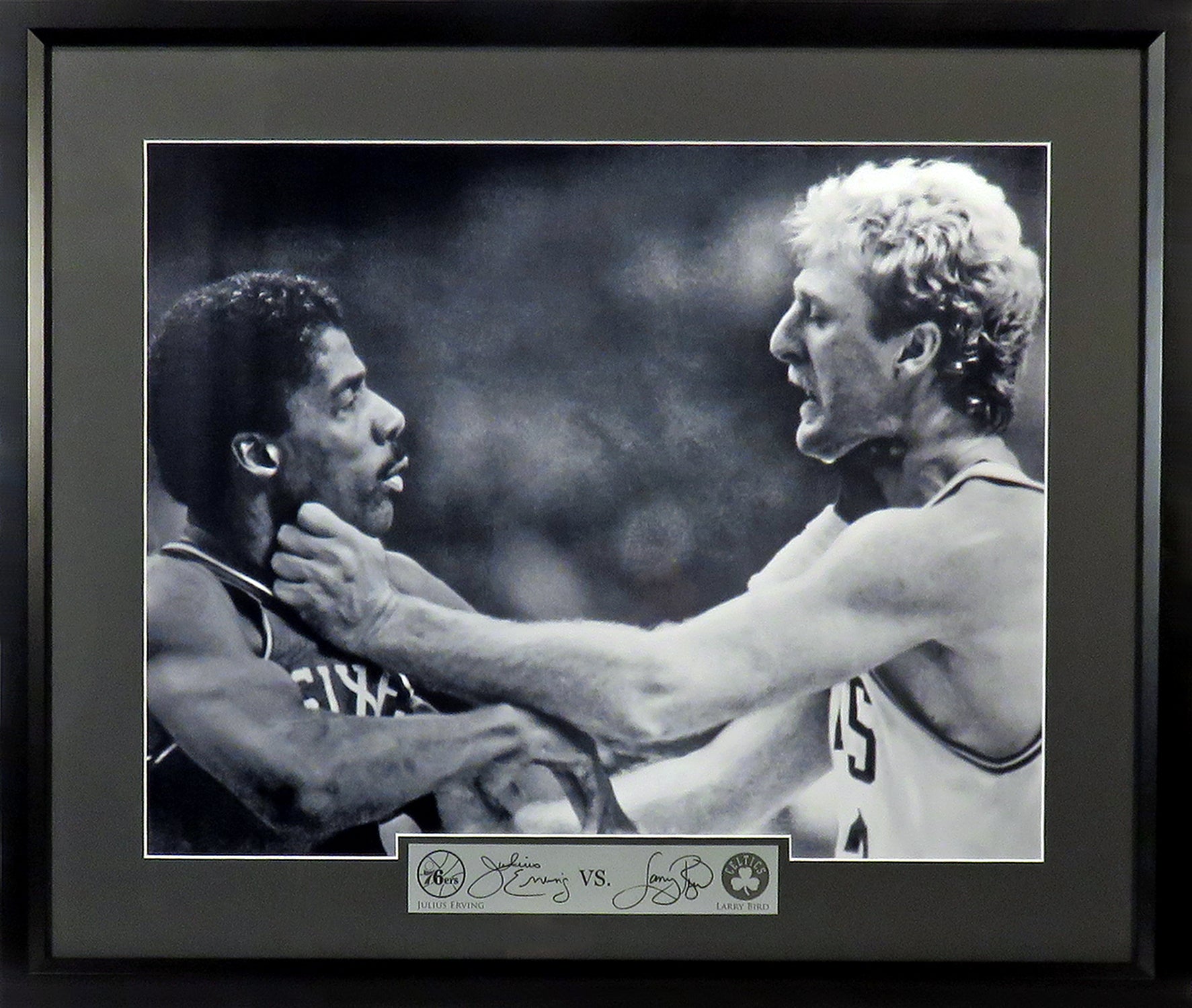 Larry Bird Boston Celtics Unsigned vs. Magic Johnson Photograph