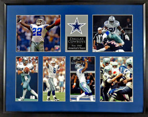 Dallas Cowboys "America's Team" Framed Patch Display