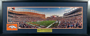 Denver Broncos "Sports Authority Field at Mile High Stadium" Framed Panoramic