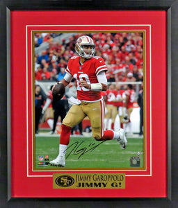 Jimmy Garoppolo Autographed Framed Photograph