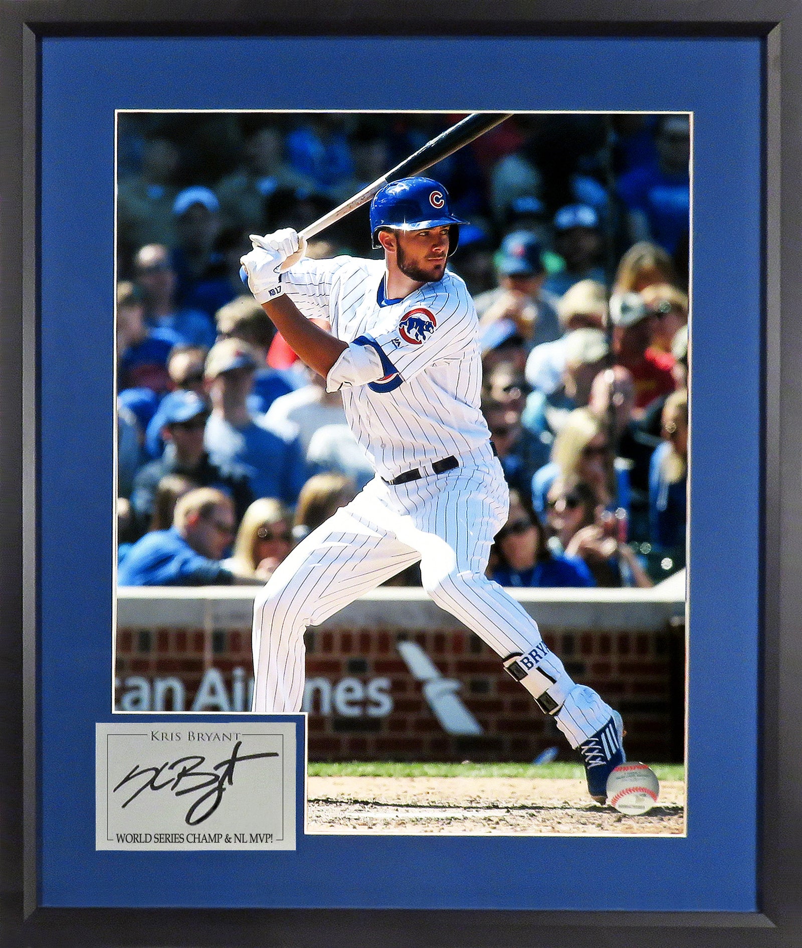 Kris Bryant Chicago Cubs 2016 MLB World Series Champions Framed