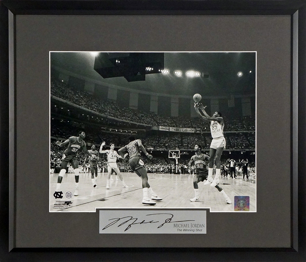 Michael jordan unc game winner best sale