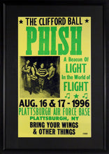 Load image into Gallery viewer, Phish &quot;The Clifford Ball&quot; Framed Concert Poster (Engraved Series)
