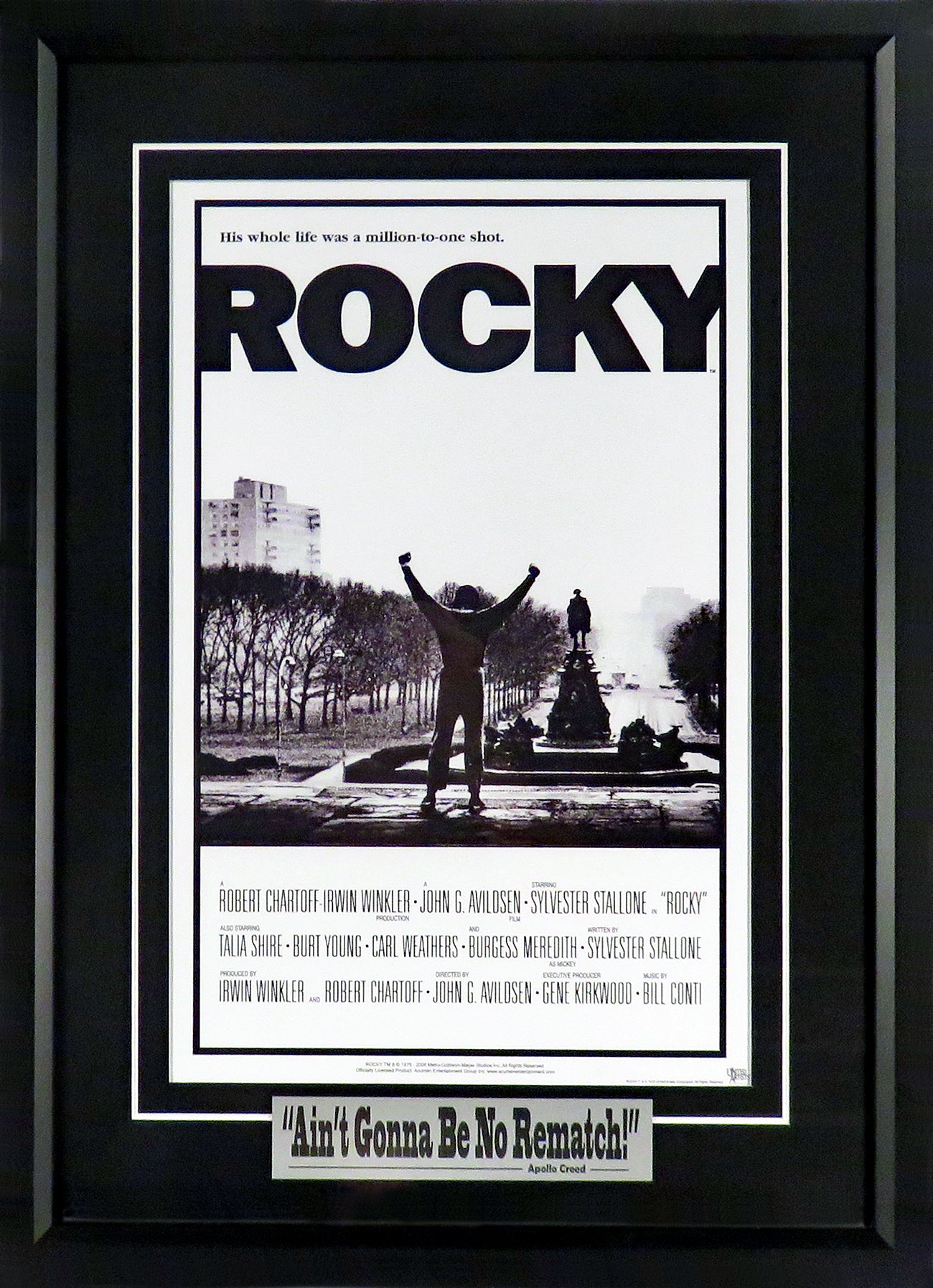 rocky vs apollo poster
